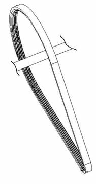 HOFMANN РЕМЕНЬ ПРИВОДА GEODYNA 6300 2P 8-3531