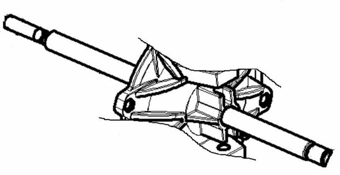 JOHN BEAN ШТОК ОТБОРТОВОЧНОГО ЦИЛИНДРА T3000-22 EAM0085G80A