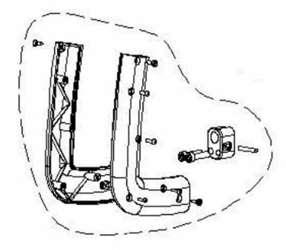 JOHN BEAN  РУКОЯТКА ФИКСАЦИИ КОЛОННЫ T3000-22 4012397